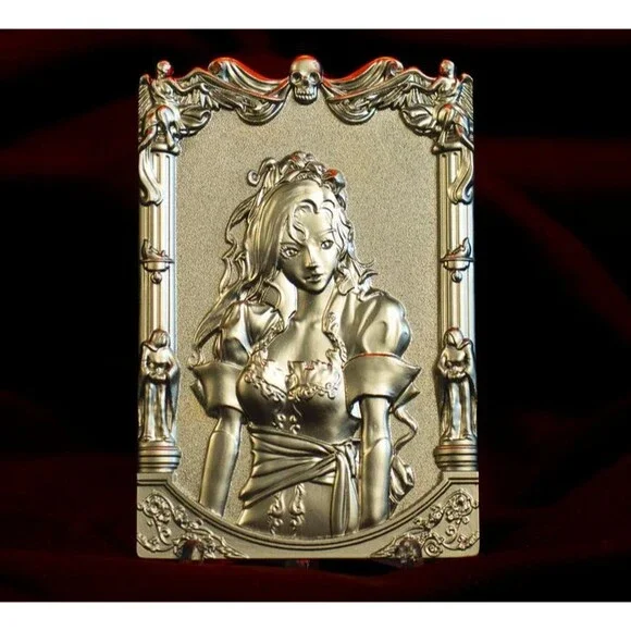 Castlevenia Alucard Maria Renard & Richter Belmont Metal Card Figurine Ingots